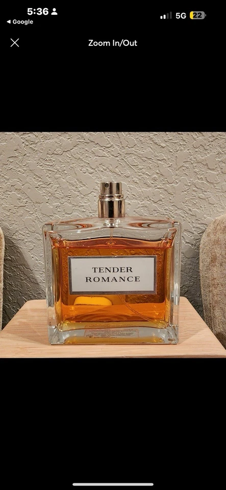 Ralph Lauren Tender Romance Eau de Parfum 3.4 OZ - 100 ml EDP Raro Sin Tapa Foto 2 de 2
