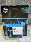 Oryginalny trójkolorowy wkład atramentowy HP 63, NOWY ZAPIECZĘTOWANY **Wygasł JUL 2025** Oryginalny