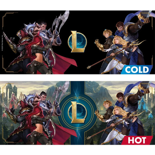 League of Legends - Demacia vs. Noxus Heat-Change Ceramic Mug (16 oz.) - ABYstyl - Picture 4 of 4