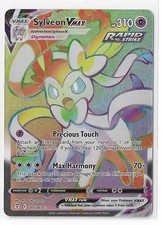 Sylveon VMAX 211/203  Evolving Skies Rainbow Secret Rare Pokemon TCG Card NM on eBay