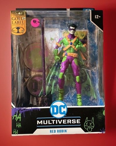 McFarlane DC Multiverse Gold Label RED ROBIN Jokerized DC Neu 52 Figur J2