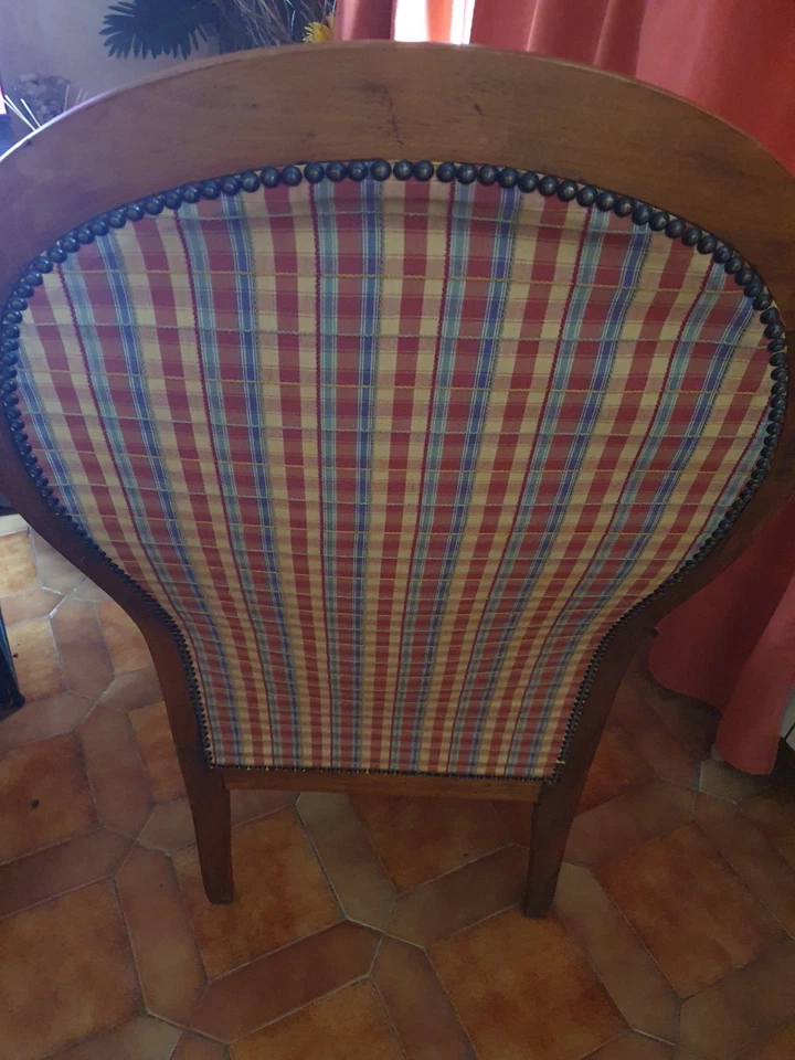 Fauteuil Voltaire à crémaillère - Photo 2/3