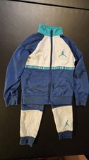 Nike Air Jordan Boys 2pc Outfit Full Zip Tracksuit Jacket & Pants Set Small 5/6