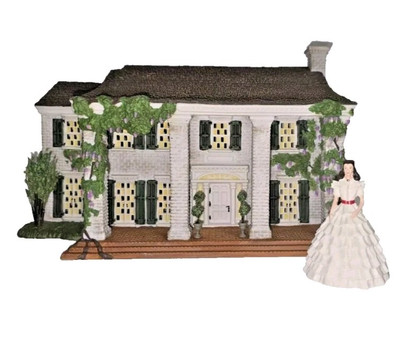 Department 56 Gone With The Wind TARA & Scarlett 59300 Hot Classics (OPEN BOX)