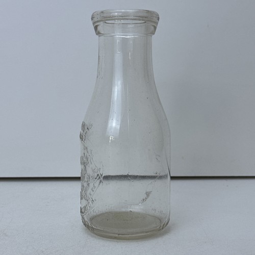 Pint Milk Bottle Dairy Nelson’s Cloverland Cry. Co MANISTIQUE MICHIGAN MICH MI - Picture 2 of 11