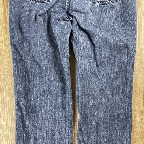 Pantalones de mezclilla para mujer BANANA REPUBLIC 10 recortados entrepierna dobladillo abertura tiro medio - Imagen 14 de 17