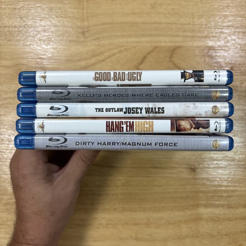 Clint Eastwood 7 Movie Blu-ray Bundle Lot - 7 Disc - Picture 8 of 14