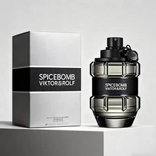 Viktor&Rolf-Spicebomb Eau de Toilette-Woody&Spicy-Cologne for Men,Citrus&Tobacco