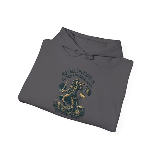 Pirate Hoodie Lake Boating Nautical Unisex Heavy Blend™ Hooded Sweatshirt - Picture 84 of 105