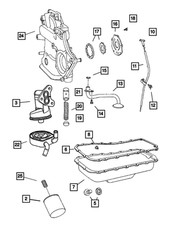 Genuine Mopar Oil Pick Up Tube Seal 6032920