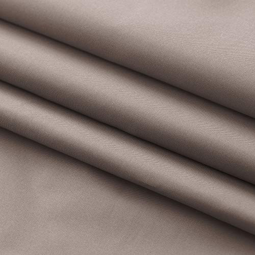 Brown Shower Curtain Liner Fabric 72 x 72 Inch, Hotel Luxury Washable Cloth  - Bild 6 von 6