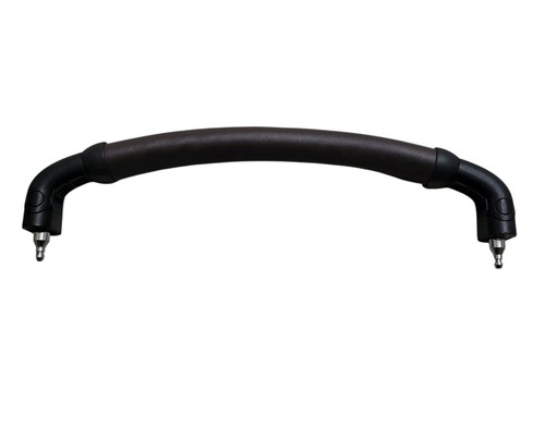 Silver Cross Pioneer Wayfarer Leather Bumper Bar Dark Brown  - Picture 1 of 4