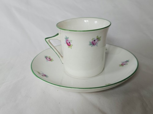 CHARMING FOLEY PORCELLANA ART DECO TAZZA E PIATTINO - Foto 2 di 9