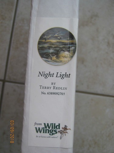 Terry Redlin Limited Edition "Night Light"- Snow Geese over Farm FREE SHIPPING - Picture 6 of 7