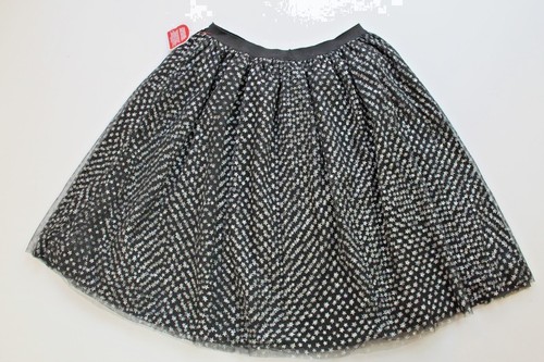 Tutu Skirt Girls Star NEW Black Silver Stars Mult Size Elastic Wst Prty Mail Sh - Picture 3 of 57