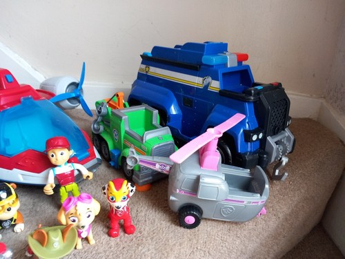 Massive Large Paw Patrol Toys Vehicle and Figures Bundle Kids planes lot - Picture 7 of 13