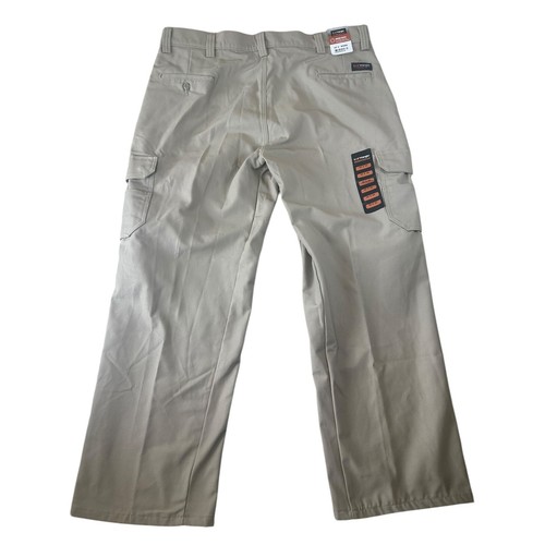 Wrangler Workwear Uomo Pantaloni Cargo Funzionali Cachi Outdoor Robusti 40x30 Nuovi con etichette - Foto 6 di 9