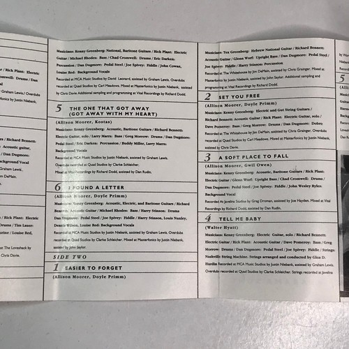 Allison Moorer (Alabama Song) 1998 Cassette Tape - Picture 10 of 11