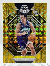 SIMONE FONTECCHIO RC 2022-23 Panini Mosaic #232 MOSAIC REACTIVE YELLOW PRIZM