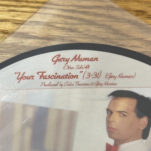 Gary Numan - Your fascination gary numan 7 inch Picture Disc VGC - Bild 2 von 6