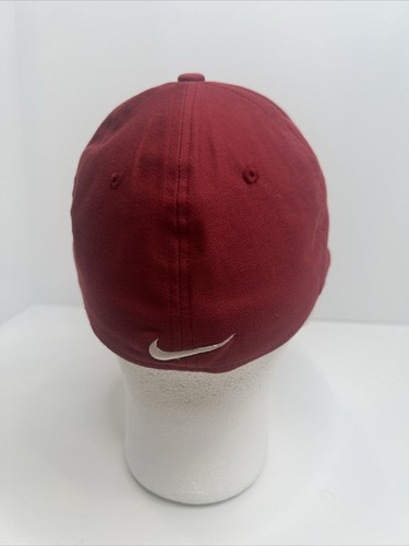 Oklahoma University Sooners Black Hat Cap Size Fits Nike Team Hat - Picture 2 of 3
