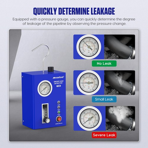 Automotive Smoke Machine Leak Detector Pipe EVAP Vacuum Diagnostic Leak Tester - Picture 4 of 18