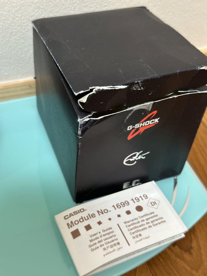 Unused CASIO G-SHOCK Limited edition Authentic Eric Clapton Unused CASIO G-SHOCK Limited edition Authentic Eric Clapton