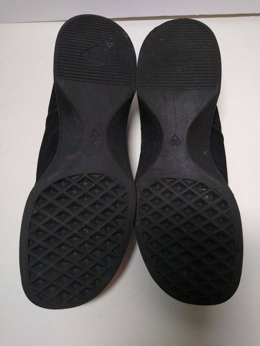Zapatos de tacón bajo elásticos principales resistentes negros elásticos talla 10B - Imagen 6 de 12