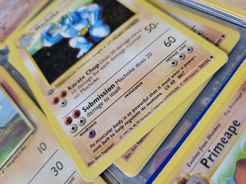 Machoke 1st Edition Pokemon Card - 34/102 - Picture 2 of 6