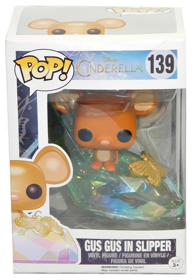 Disney - paopao 3点 Funko Pop Disney Cinderella #139 Gus Gus in Slipper (Vaulted