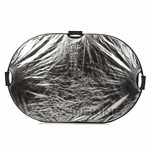 Selens 5 in 1 80x120cm 32x48" Oval Reflector Disc w/3 Handle Cleaning Wipe Paper - Picture 7 of 12