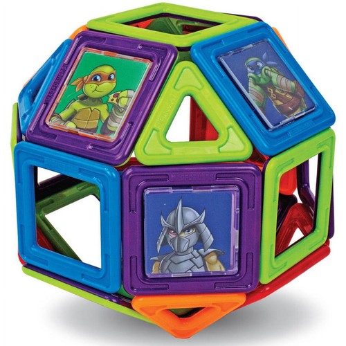 MAGFORMERS Teenage Mutant Ninja Turtles 60-teiliges magnetisches Bauset - Bild 5 von 5