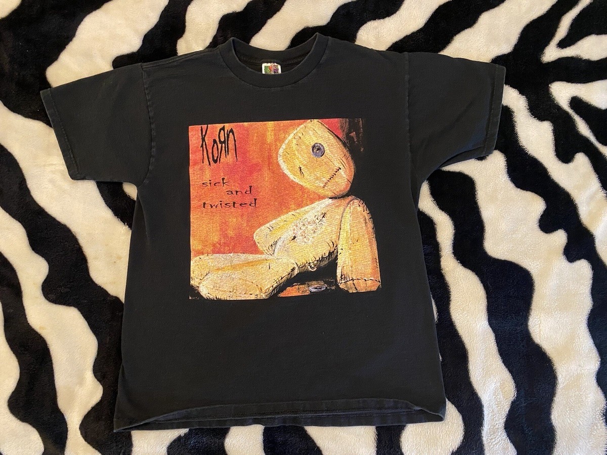 2000 KORN SICK & TWISTED ツアー バンド Tシャツ 2000 Korn Sick and Twisted vintage Tour T-Shirt | eBay