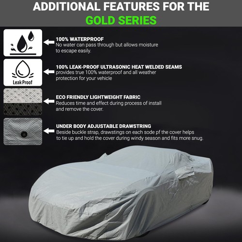 PREMIUM Custom Car Cover For 2017 2018 2019 2020 2021 2022 + Jeep Grand Cherokee - Picture 5 of 15