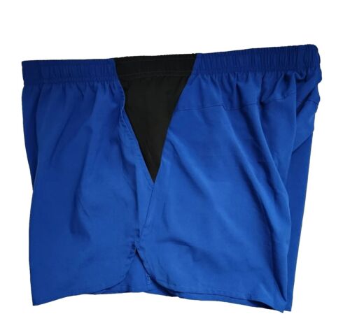 Pantalones Cortos Tsla Para Hombre Gimnasio Activo Entrenamiento Correr Hiper Secos con Bolsillos Azul Negro NUEVOS - Imagen 6 de 7
