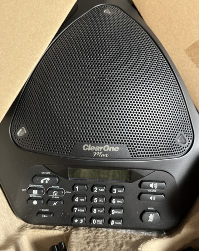 ClearOne 860-158-400 Max Wireless Conference Phone W/ expansion 860-158-401 - Picture 3 of 5