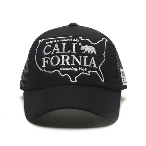 Gorra de béisbol unisex de malla de verano de California para hombre y mujer sombreros de camionero - Imagen 7 de 17
