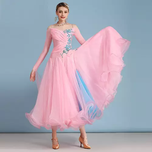Pink and clearance white contrast dress