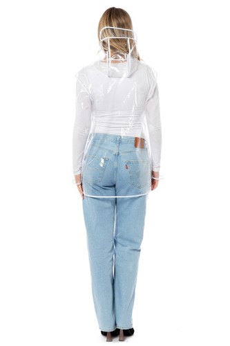 Para mujeres Impermeable Damas Cola de Pez Ducha Lluvia Kagoul Parka Chaqueta con Capucha Abrigo SXXL - Imagen 61 de 70