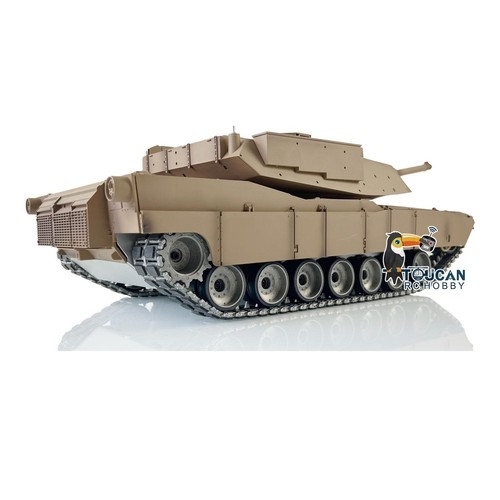 HengLong 1/16 Full Metal Chassis RTR RC Tank 3918 M1A2 Abrams 60 Degree Rotating - Picture 4 of 9