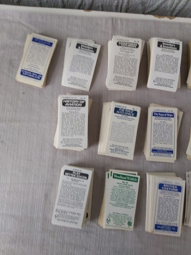 old brooke bond tea PG Tips cards job lot assorted collection - Picture 6 of 12