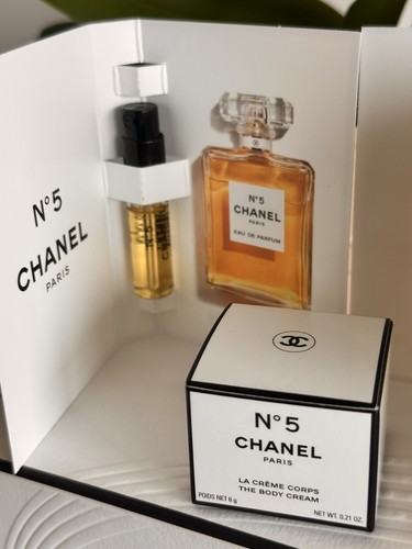 Chanel No5 Perfume Sample, Body Lotion Sample 6g And Coco Mademoiselle Sample - Picture 7 of 7