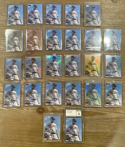 ALEX KIRILLOFF 2021 Topps Stadium Club NEAR FULL RAINBOW 1/1s, Gold/Orange Foils