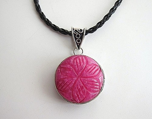 Red Ruby Simulated Gem Silver Y Necklace &Earrings, Pendant Necklace or Bracelet - Picture 45 of 79