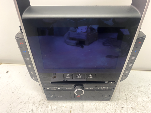 2014-2019 INFINITI Q50 HYBRID AUDIO CLIMATE DISPLAY CONTROL SCREEN 25391-4HB0B - Picture 4 of 14
