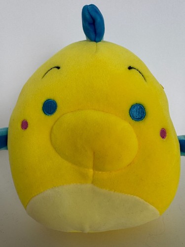 Disney Squishmallows Plush Toy Flounder Fish Soft Kellytoy Jazwares 8 Inch Cute - Picture 7 of 11