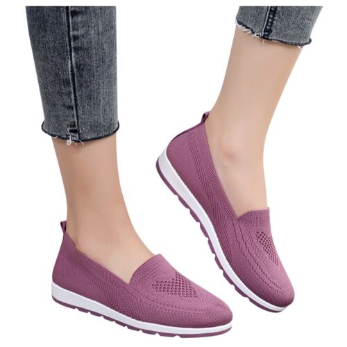Women's Walking Shoes Casual Non Slip Running Tennis Gym Sneakers Lightweight - Picture 9 of 36
