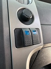 09-14 Ford F150 Rocker Switch Mount Panel Passenger Right Side (w/o Switches)