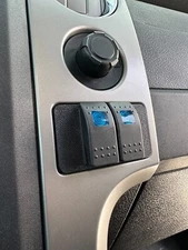 09-14 Ford F150 Rocker Switch Mount Panel Passenger Right Side (w/o Switches)