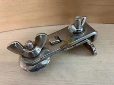 LUDWIG LEEDY 30s 40s Vtg CYMBAL ARM MOUNT Hoop Clamp Holder Part Traps Spur Leg